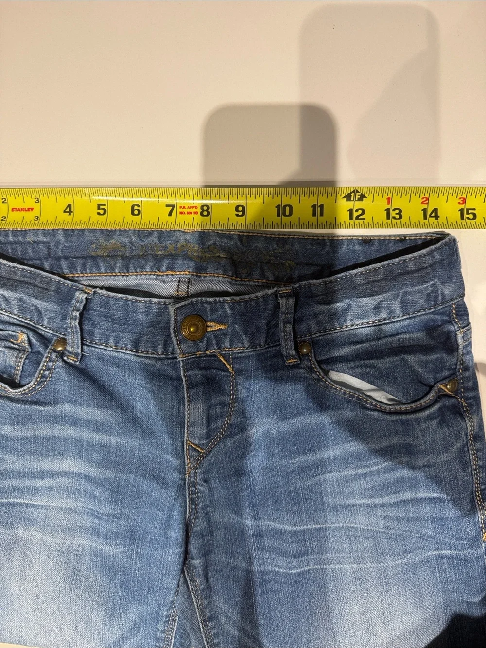 Express Y2K Flare Jeans | Low Rise Bootcut | Early 2000s Vintage Denim - Size 2 - Picture 4 of 13
